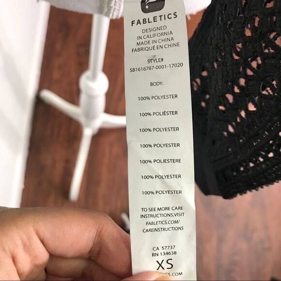 -Fabletics Sophie Top NWT XS - Picture 5 of 5